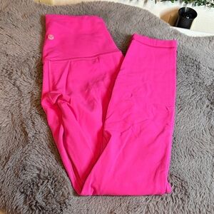 lululemon athletica Hot Pink Align Leggings